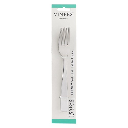 Viners Everyday Purity 4 Piece Table Fork Set
