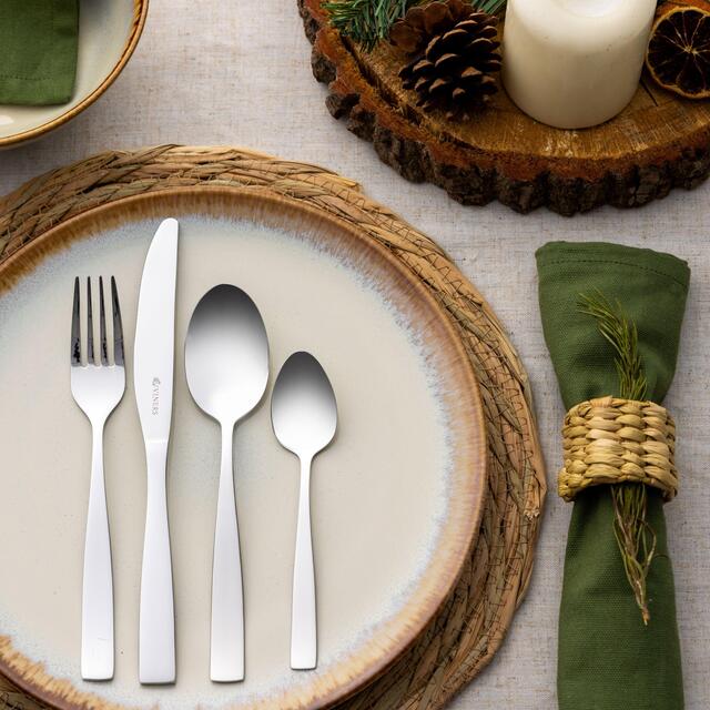 Viners Everyday Purity 4 Piece Dessert Spoon Set thumbnail 3
