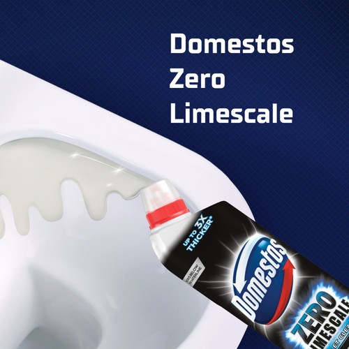 Domestos Zero Limescale Toilet Cleaner Ocean  thumbnail 3