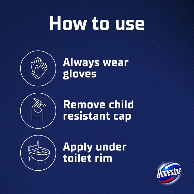 Domestos Zero Limescale Toilet Cleaner Ocean thumbnail 3