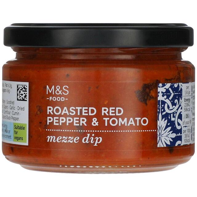 M&S Roasted Red Pepper & Tomato Mezze Dip