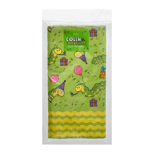 M&S Colin The Caterpillar Paper Tablecloth