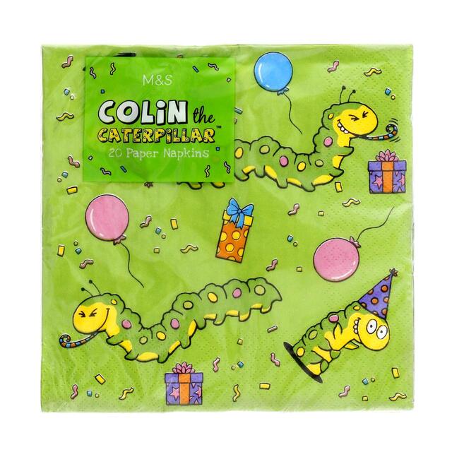 M&S Colin & Connie Caterpillars Napkins thumbnail 2