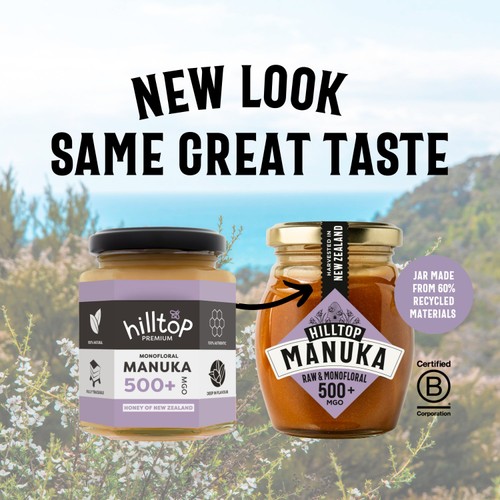 Hilltop Honey Manuka MGO500+ Honey thumbnail 5