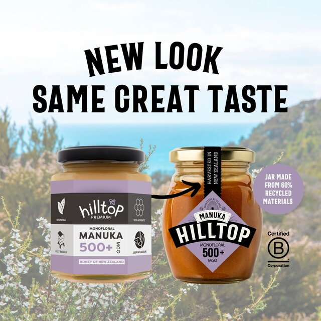Hilltop Honey Manuka MGO500+ Honey thumbnail 4
