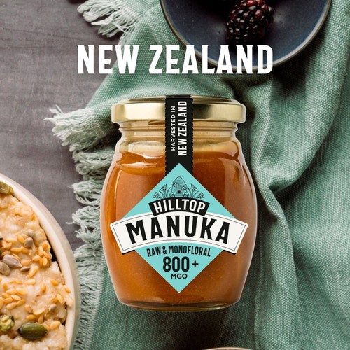 Hilltop Honey Manuka MGO800+ Honey thumbnail 7