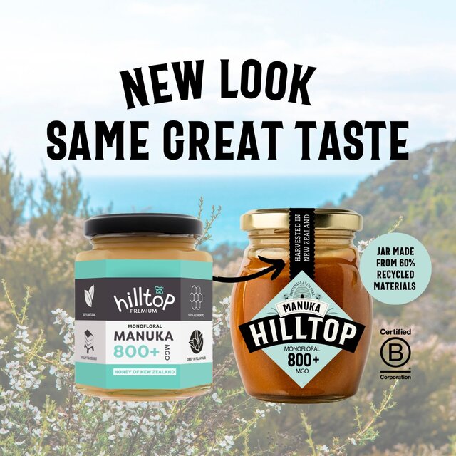 Hilltop Honey Manuka MGO800+ Honey thumbnail 3