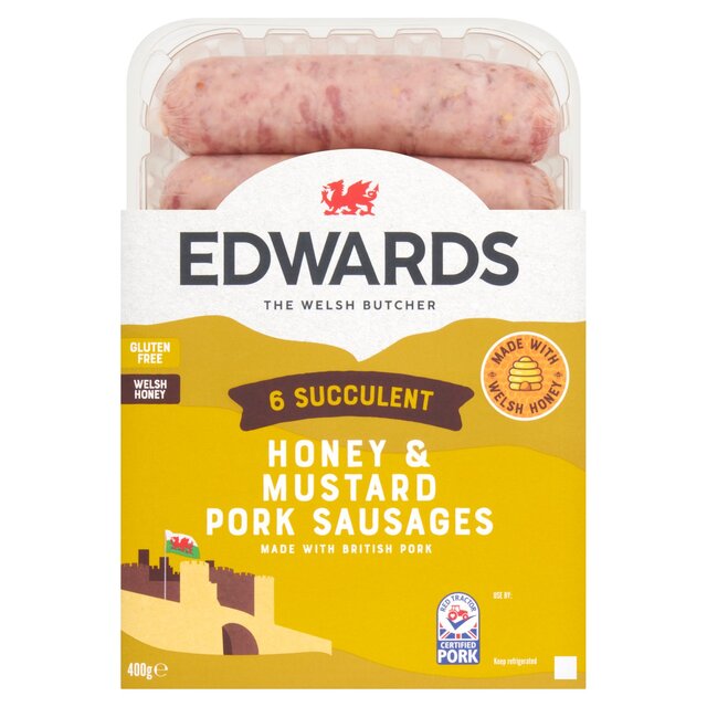 Edwards Honey and Mustard Pork Sausages
