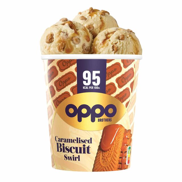 Oppo Brothers Caramelised Biscuit Swirl Ice Cream thumbnail 2