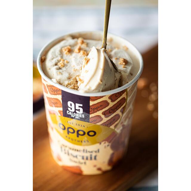 Oppo Brothers Caramelised Biscuit Swirl Ice Cream thumbnail 3