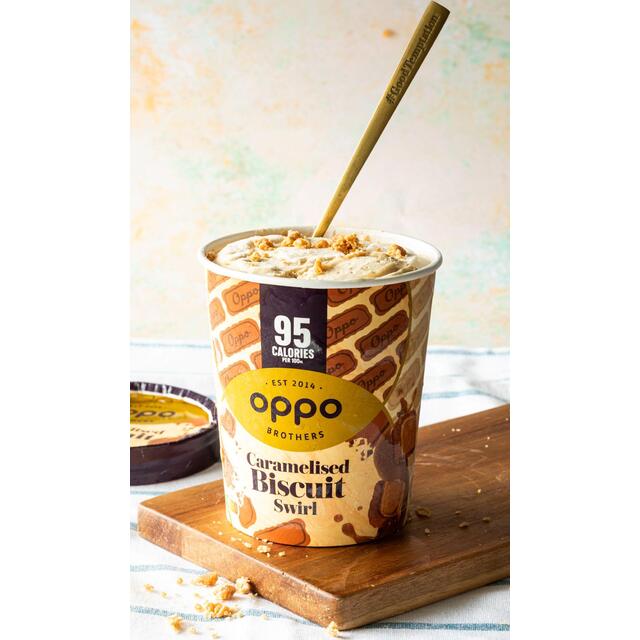 Oppo Brothers Caramelised Biscuit Swirl Ice Cream thumbnail 5