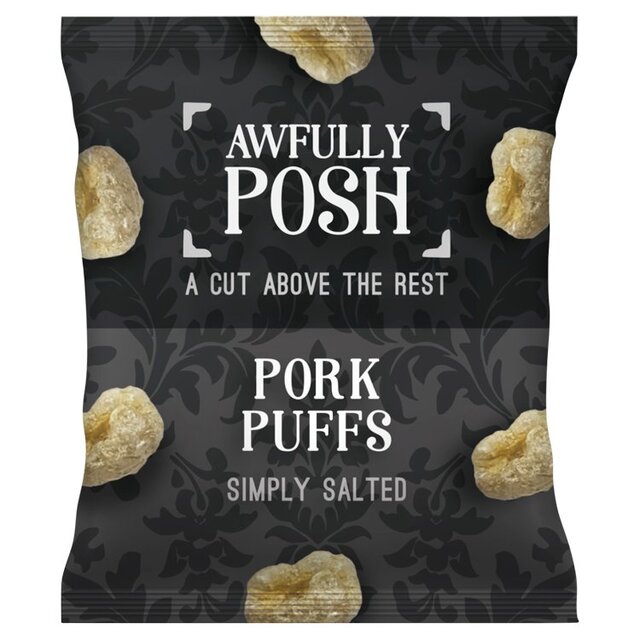 Awfully Posh Simply Salted Pork Puffs