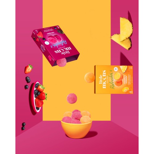 Little Moons Refresho Pineapple and Mandarin Mochi Sorbet thumbnail 5