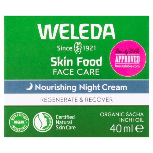 Weleda Skin Food Night Face Cream Moisturiser Natural Derma Tested Vegan thumbnail 4