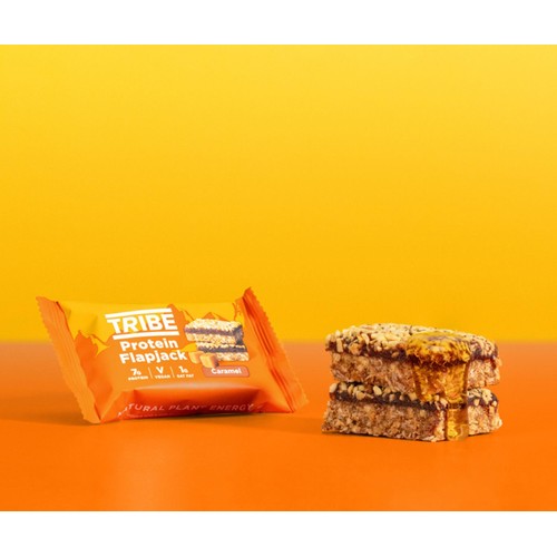 TRIBE Protein Flapjack - Caramel thumbnail 3