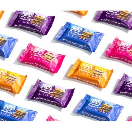 TRIBE Protein Flapjack - Caramel thumbnail 4
