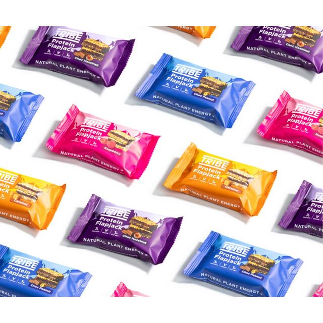 TRIBE Protein Flapjack - Raspberry thumbnail 3