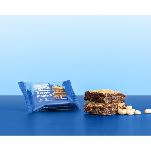 TRIBE Protein Flapjack - Choc Peanut thumbnail 3
