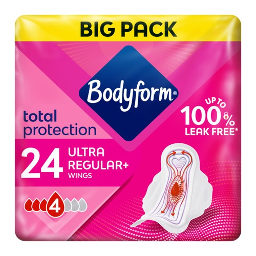 Bodyform Ultra Normal Sanitary Towels Wings