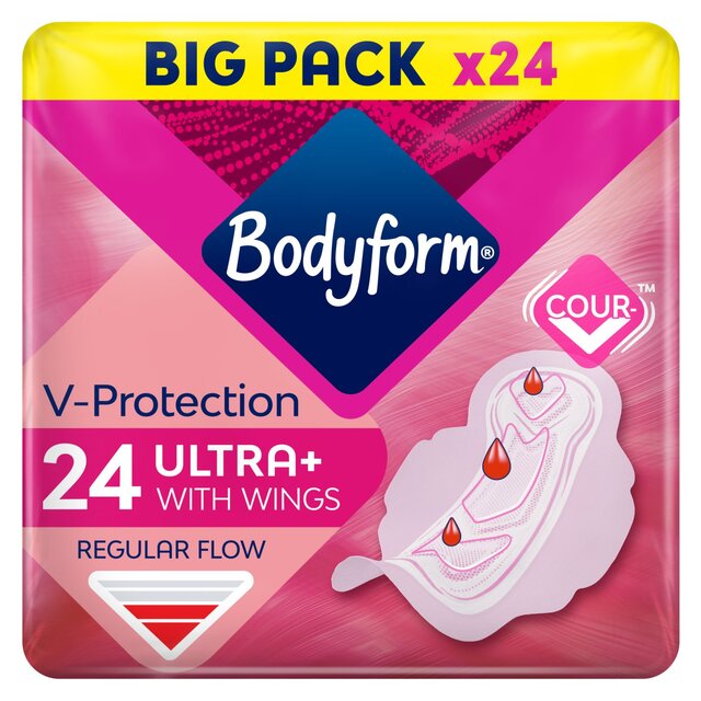 Bodyform Ultra Normal Sanitary Towels Wings