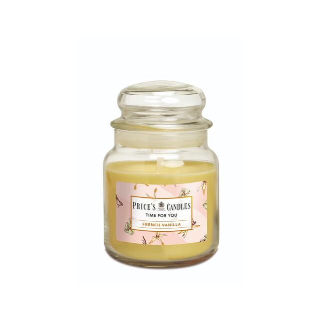 Price's French Vanilla Medium Jar Candle