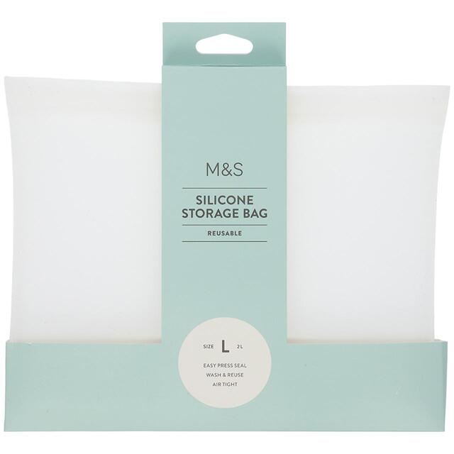 M&S Large Silicone Food Storage Bag