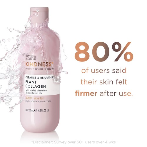 Baylis & Harding Kindness+ Plant Collagen Age Defy Body Wash thumbnail 4