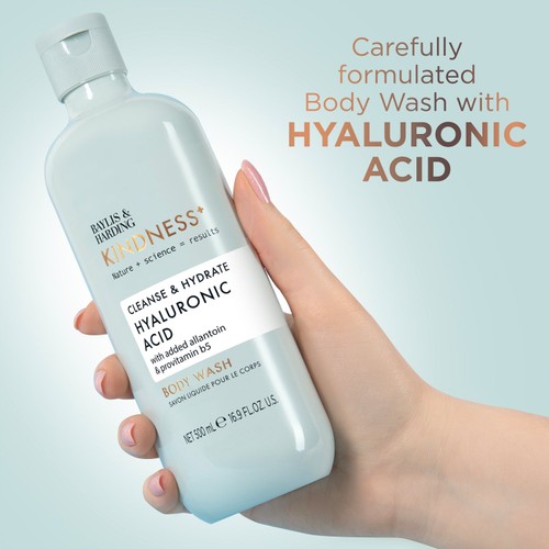 Baylis & Harding Kindness+ Hyaluronic Acid Moisture & Hydrate Body Wash thumbnail 5