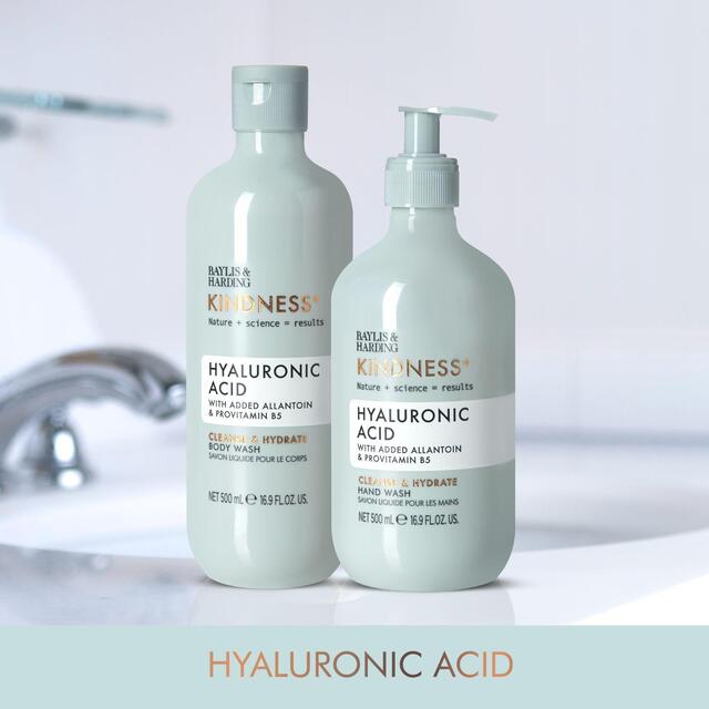Baylis & Harding Kindness+ Hyaluronic Acid Moisture & Hydrate Body Wash thumbnail 4