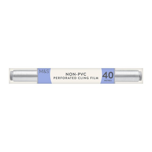 M&S Non PVC Perforated Cling Film