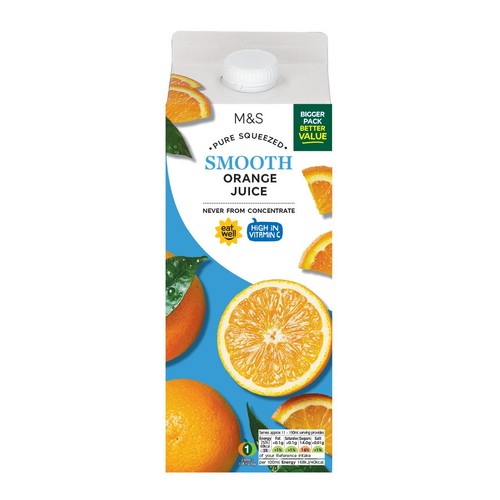 M&S Smooth Orange Juice thumbnail 2