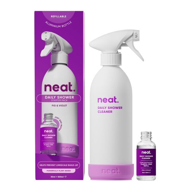 Neat Daily Shower Cleaner Refill Starter Pack Fig & Violet