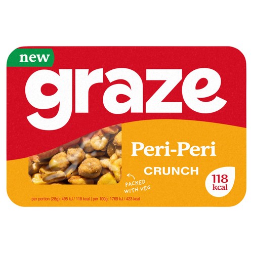 Graze Peri Peri Vegan Mixed Snacks