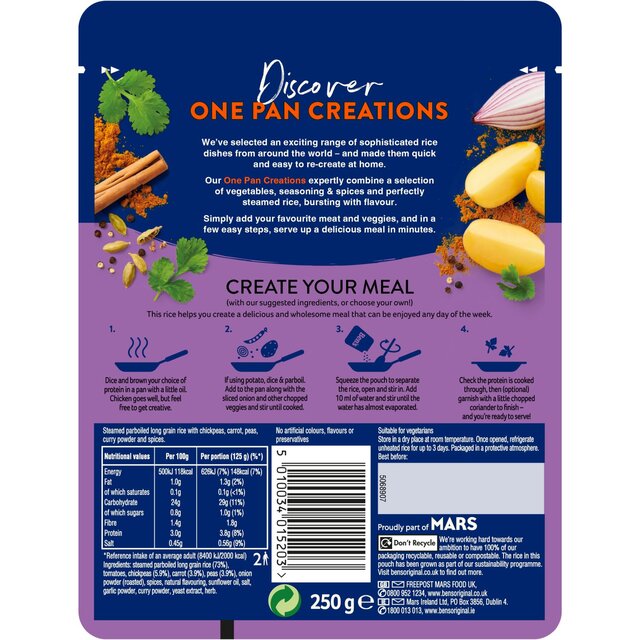 Ben's Original One Pan Indian Biryani Rice Meal thumbnail 3