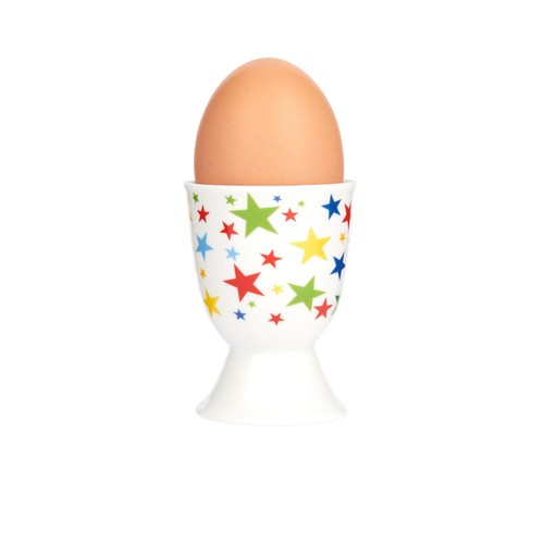 KitchenCraft Brights Stars Porcelain Egg Cup thumbnail 2