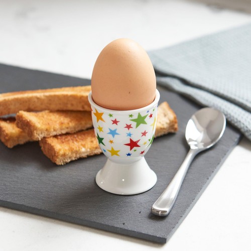 KitchenCraft Brights Stars Porcelain Egg Cup thumbnail 4
