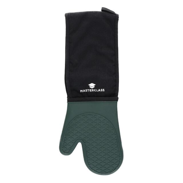 MasterClass Silicone Double-Sided Oven Glove, Green thumbnail 3