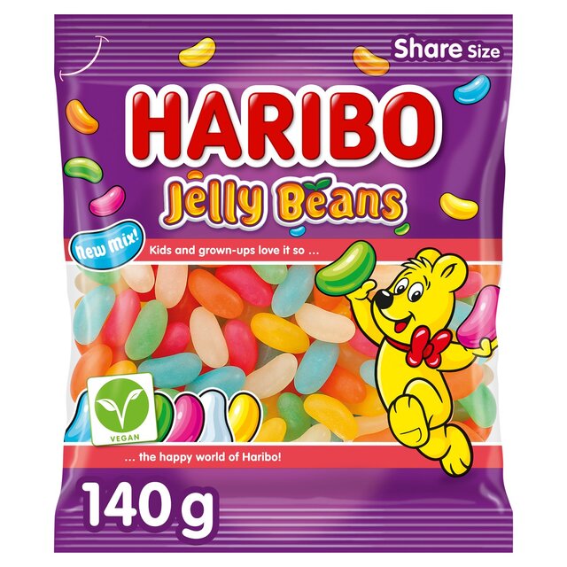 Haribo Jelly Beans Vegan Sweets Sharing Bag