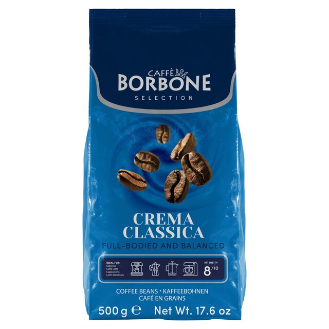 Caffe Borbone Crema Classica Intensity 8 Coffee Beans
