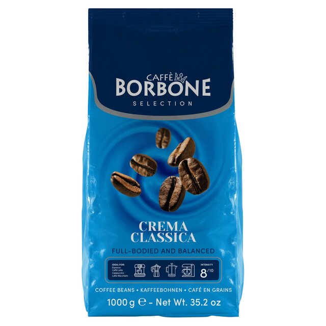 Caffe Borbone Crema Classica Intensity 8 Coffee Beans