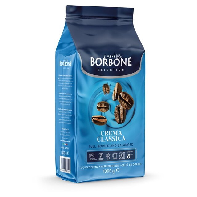 Caffe Borbone Crema Classica Intensity 8 Coffee Beans thumbnail 2