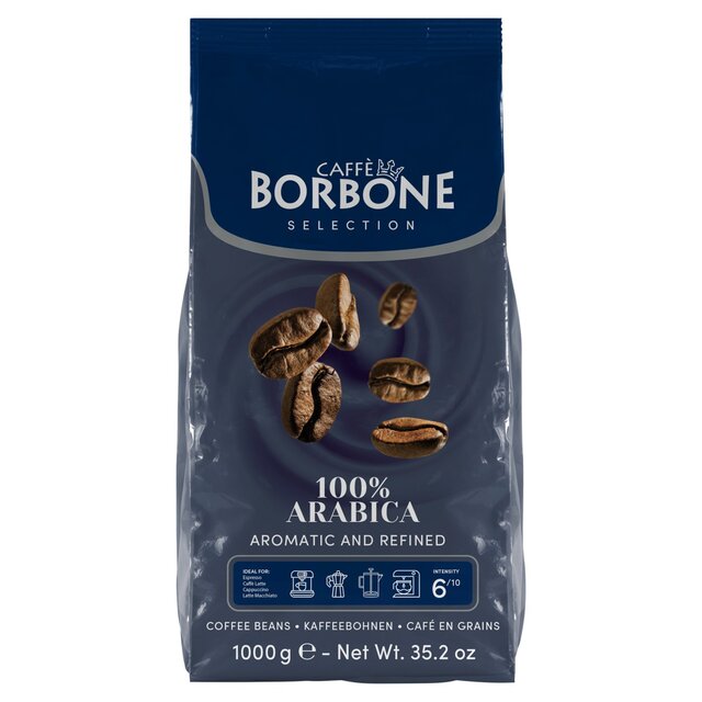 Caffe Borbone 100% Arabica Intensity 6 Coffee Beans