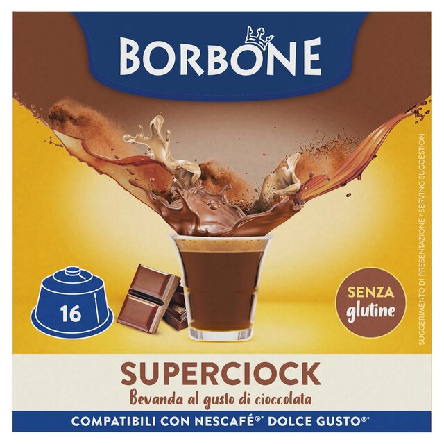 Caffe Borbone Super Chocolate Dolce Gusto Compatible Capsules