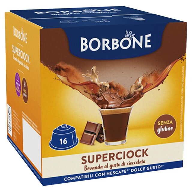 Caffe Borbone Super Chocolate Dolce Gusto Compatible Capsules thumbnail 2
