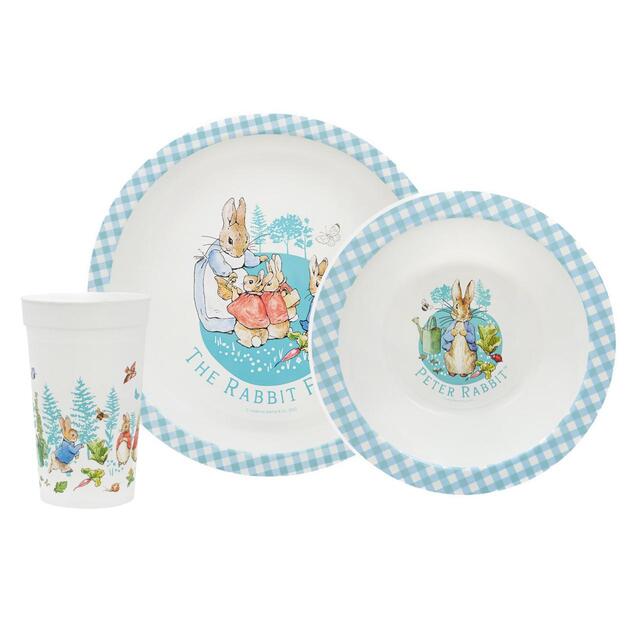 Peter Rabbit Classic 3 Piece PP Tableware Set thumbnail 2