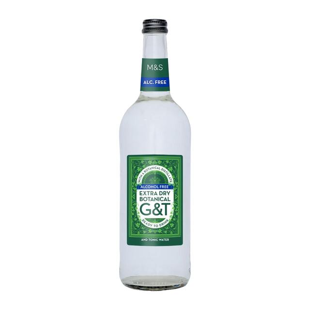 M&S Low Alcohol Extra Dry Gin & Tonic