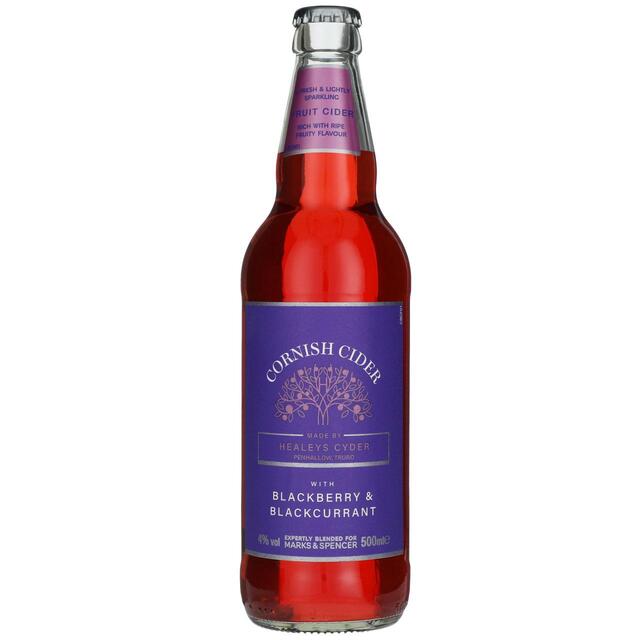 M&S x Healeys Blackberry & Blackcurrant Cider