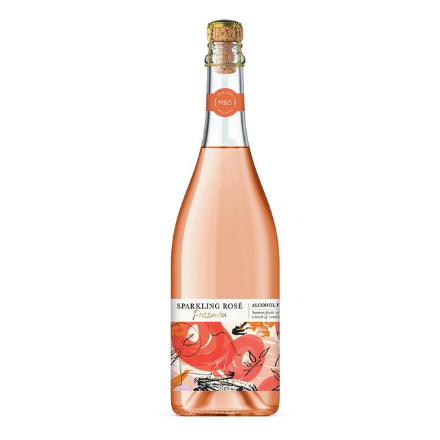M&S Alcohol Free Frizzantea Rose
