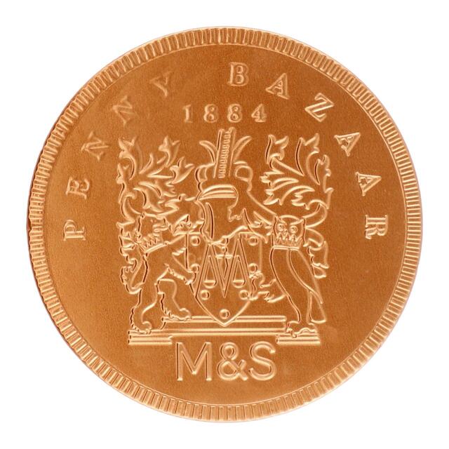M&S Giant Chocolate Sovereign Coin