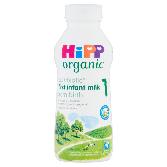 HiPP Organic 1 First Infant Baby Milk Liquid Formula From Birth thumbnail 2